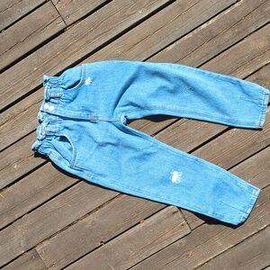 Elastic waist jeans